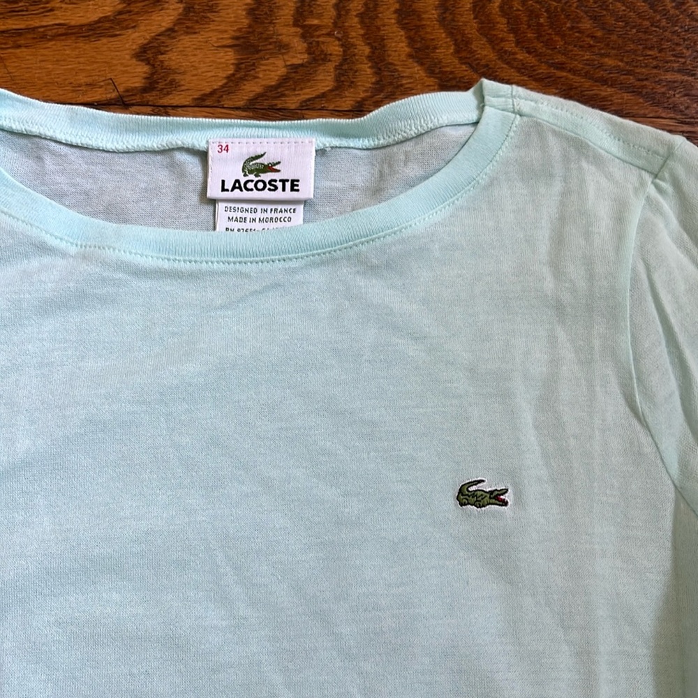 Lacoste Women’s long sleeve tee